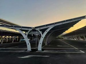 कस्टम डिय डबल मिश्र धातु चंदवा कार्पोर्ट आसान आउटडोर कार पार्किंग के साथ आसान आउटडोर कार पार्किंग - Product Image 3