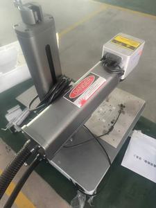 Machine de marquage laser à fibre optique portable de bureau 50W, refroidissement par air, pour acier au carbone, acier inoxydable, aluminium, plastique, acrylique, usage domestique - Product Image 3