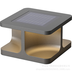 Lampe solaire à pilier 5-7W en acier inoxydable, étanche, pour cour, portail, villa, clôture - Product Image 5