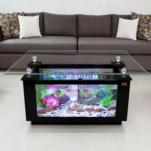 유리 커피 테이블 물고기 중요 책상 어항 수족관 고품질 테이블 수족관 - Product Image 1