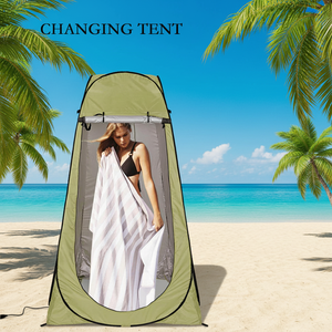 Carpa <span class=keywords><strong>de</strong></span> Ducha Impermeable para las Cuatro Estaciones Wind Valley, Toldo Emergente para Privacidad, Baño Portátil para Campamento, Cambiador para Campamento al Aire Libre - Product Image 6