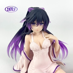 Figurines de <span class=keywords><strong>manga</strong></span> japonaises, statues de filles sexy assises, Date a Live Yatogami Tohka Figura, figurines d'anime en PVC, jouets - Product Image 3