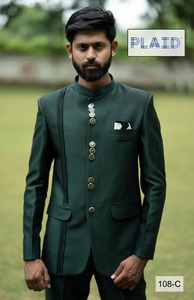 Traje formal clásico para hombres con chaqueta elegante, chaleco y pantalón diseñado para eventos de moda, traje de fiesta - Product Image 4