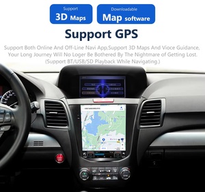 Autoradio Android 13 10,4 pouces pour Acura RDX 2013-2018, système stéréo, navigation GPS, lecteur multimédia vidéo, unité, CarPlay sans fil, WIFI - Product Image 2