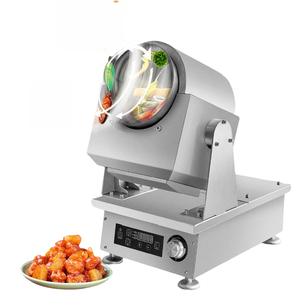 Machine à Frire les Légumes Commerciale Innovante avec Panier de Friteuse et Tambour Rotatif - Product Image 3