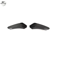 Pour Chevrolet Corvette Stingray C8, séparateurs de pare-chocs arrière en carbone véritable, canards, ailerons, 2020 2021