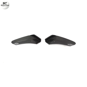 Pour Chevrolet Corvette Stingray C8, séparateurs de pare-chocs arrière en carbone véritable, canards, ailerons, <span class=keywords><strong>2020</strong></span> <span class=keywords><strong>2021</strong></span> - Product Image 3