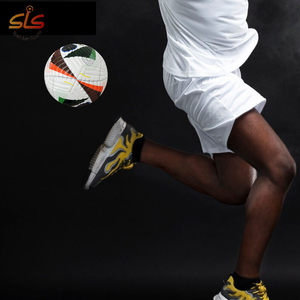 Logo personalizzato stampato formato <span class=keywords><strong>ufficiale</strong></span> 5 sport adulti palloni da <span class=keywords><strong>calcio</strong></span> cucita in gomma da <span class=keywords><strong>calcio</strong></span> per le partite di allenamento OEM - Product Image 3