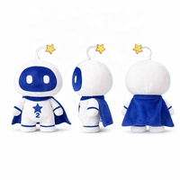 Personalisiertes Plüsch-Roboter-Spielzeug Weiches und Niedliches Plüschtier Maßgefertigte Großbestellungen Verfügbar Individuelles Plüschtier für Kinder