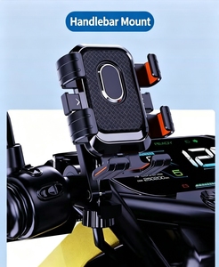 Factory wholesales Anti-shake Motorcycle Phone Holder Stand Bicycle Rotating Adjustable Height Locking Phone Holder <b>Bracket</b> - Product Image 2