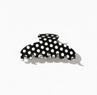 Pince à cheveux ovale en acétate faite à la main, grande pince requin, peigne à cheveux pour chignon, imprimé léopard, accessoire capillaire pour femme