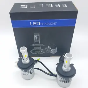 S2 Led far DC9-32V 36W 6500K 8000LM CSP çip H4 ampul araba motorsiklet