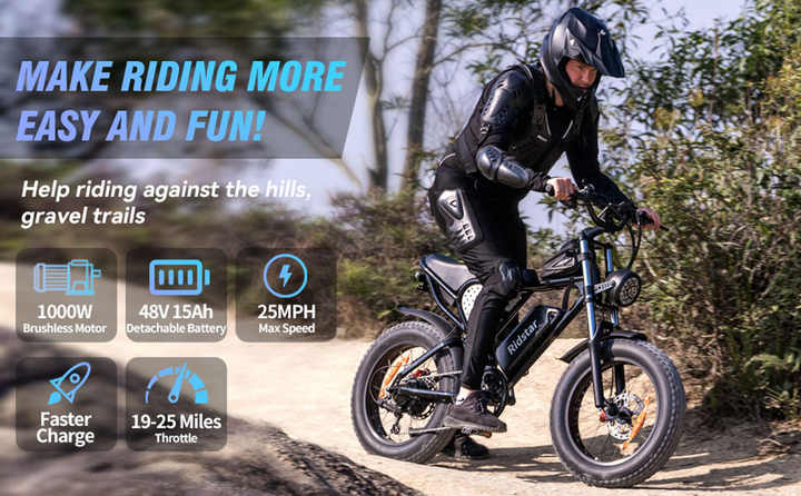 Ridstar Q20 Mini Electric Motorcycle Ridstar Q20 2000w Electric Bike Ridstar Q20 Pro 2000W Electric Dirt Bike Fat Tire 2000 Watt