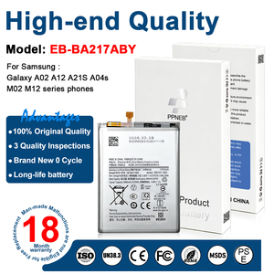 Batteria di Ricambio Certificata CE EB-BA217ABY 5000mAh per Telefoni Cellulari <span class=keywords><strong>Samsung</strong></span> Galaxy A12 A21s con Garanzia di 18 Mesi - Product Image 2