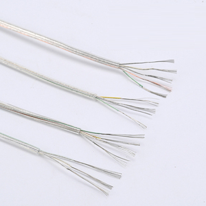 Fil électrique noir résistant aux hautes températures 0.2mm ² à <span class=keywords><strong>3</strong></span> noyaux Fil d'acier Fil FEP en cuivre sans oxygène - Product Image 4