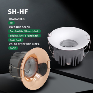 Downlights LED Empotrables Comerciales para Interiores con Certificación CE, 7W 12W 18W 25W, Alto Índice de Reproducción Cromática, <span class=keywords><strong>IP65</strong></span> Impermeables y Antivaho - Product Image 1