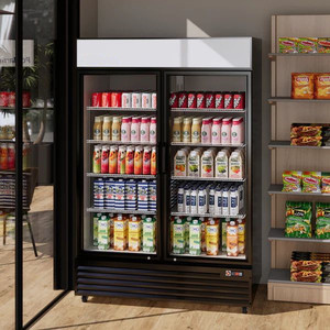 <span class=keywords><strong>Frigorifero</strong></span> Espositore per Cola, Refrigeratore Verticale Commerciale per Bevande, Congelatore con <span class=keywords><strong>Vetrina</strong></span> - Product Image 6