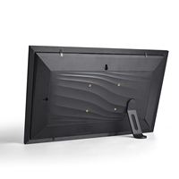 Reproductor de Video Digital de 15.6 Pulgadas, Formatos de Audio MP3, Reloj, WiFi, USB Tipo-C, Pantalla Táctil, Resolución 1920x1080, Enchufe Estadounidense, Marco de Plástico