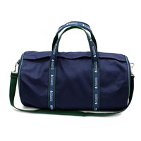 Sac en toile personnalisé, sac banane, sac de voyage, petit sac de voyage en toile de coton ciré pour hommes