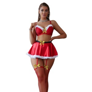 2025 nuevo diseño de <span class=keywords><strong>gran</strong></span> tamaño regalo de Navidad para ella conjunto de lencería Sexy Cosplay ropa adulto juguete sexual para mujeres Lencería de Navidad - Product Image 1