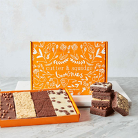Boîtes d'expédition personnalisées de luxe, écologiques, recyclables, certifiées ISO, en carton ondulé, compatibles avec les gâteaux et les sushis, avec gaufrage