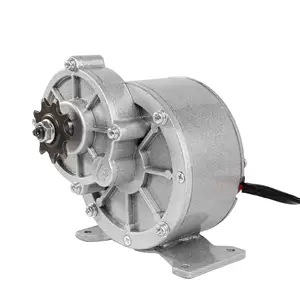 มอเตอร์ไฟฟ้าอะลูมิเนียม MY1018 24V 36V 450W มอเตอร์ไฟฟ้ากระแสตรงแบบแปรงถ่านแม่เหล็กถาวรสำหรับรถยนต์และรถเข็นคนพิการ - Product Image 1