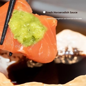 Salsa di Wasabi Fresca 3g 6g, Salsa di Soia 100 Pezzi, Pasta di <span class=keywords><strong>Senape</strong></span> Verde per Sushi, Sashimi, Frutti di Mare, <span class=keywords><strong>Salmone</strong></span>, Rastrino - Product Image 5