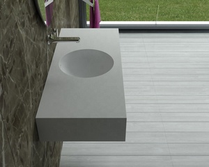 Vanity Sink Art <strong>Basin</strong> for Lavatory Vanity Cabinet <strong>Big</strong> Bathroom Sink PW76 - Product Image 3