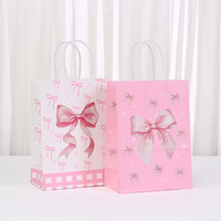 Sac cadeau de luxe en papier en cuir de vachette avec impression numérique pour les fêtes, les collations et les bonbons