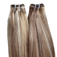 Fournisseur de premier plan : Tissages de cheveux humains de haute qualité, lots lisses, prix de gros # Extensions de cheveux P12/16/60A