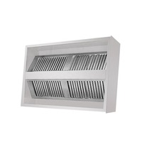 Yacook Kustom 1500x1000x500mm Penghisap Asap Dapur Komersial Baja Tahan Karat Industri Model YSYZ-1050 Restoran