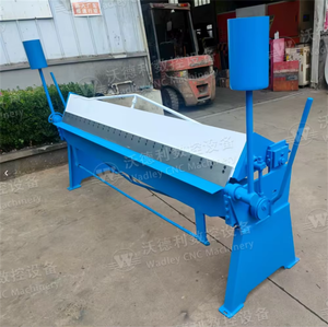 Machine de pliage manuelle de tôles galvanisées à vendre, 1,3 m, 1,5 m, 2 m, 2,5 m, 3 m, prix d'usine - Product Image 3