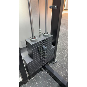 Máquina de remo sentado con carga de pin de acero ajustable para interiores, equipo de gimnasio para entrenamiento de fuerza de espalda y pecho, culturismo, 80 kg - Product Image 6