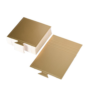 Sản Phẩm Mới Bán Sỉ Đế Bánh Bằng Vàng Có Tay Cầm Bảng Bánh Mini Hình Chữ Nhật Chất Lượng Cao - Product Image 5