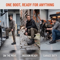 Chaussures d'entraînement pour hommes personnalisées en usine, noires, basses, en tissu KPU imperméable, avec cadran rotatif, antidérapantes, résistantes aux perforations, semelle en caoutchouc