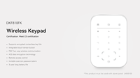 Système d'alarme GSM Wifi, système d'alarme anti-intrusion, réseau IP WIFI 4G avec appel téléphonique, notification sur smartphone, notification push SMS, SIA DC-09 CID