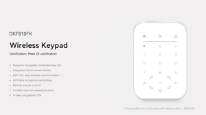 <strong>Gsm</strong> Wifi Alarm System Intruder Alarm System IP WIFI 4G Network with Phone Call Smart Phone Notification Push SMS SIA DC-09 CID - Product Image 5