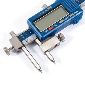 Calibrador Digital de Línea Central de Acero Inoxidable de 10-150 mm para Medición de Orificios Centrales, Resolución de 0.01/0.0005 Pulgadas, +/-0.05 mm, 2730-4065 Elec - Product Image 2
