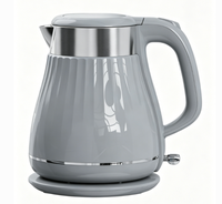 Bouilloire électrique sans fil vintage 1,8 L, 1000-1800 W, base rotative à 360°, arrêt automatique, en acier inoxydable, vente en gros YD-1863