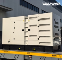 Générateur diesel super silencieux 200-400 kW d'origine pour moteur à faible consommation de carburant, groupe électrogène ATS mobile sur remorque