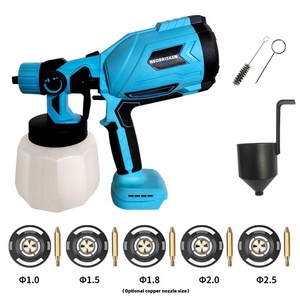 NEOBRISKEN 580W Portable High-Pressure Lithium-Ion Paint Spraying Machine Handheld <b>Power</b> Gun 0.2BAR Painting <b>Tools</b> N466 Car Wash - Product Image 5