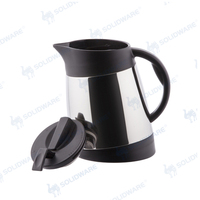 Nuevo Termo de Acero Inoxidable Sólido de 1600 ml de Gran Capacidad, Portátil, Ecológico, Regalo Empresarial para Uso en la Oficina