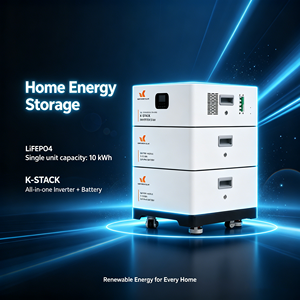 Système de stockage d'énergie domestique 30 kWh - Batterie 51,2 V, décharge 400 A, onduleur 10 kW 230 V, double entrée PV pour une autonomie étendue - Product Image 4
