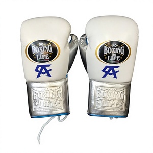 Professional No Boxing No Life High Quality MMA <b>Gloves</b> Boxing Training Genuine Cowhide Leather Boxing <b>Gloves</b> CP-BG-258 - Product Image 3