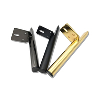 Moderne Luxus-Metallmöbelbeine, Hochbelastbare Kohlenstoffstahl-Stützfüße für Sofa, TV-Ständer, Couchtisch & Nachttisch, Maßgefertigte Hardware