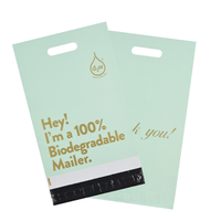 Emballage d'expédition personnalisé imprimé, biodégradable, imperméable, durable, résistant aux déchirures pour sacs