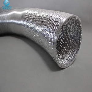 Conduit <span class=keywords><strong>flexible</strong></span> acoustique isolé en <span class=keywords><strong>aluminium</strong></span> pour la ventilation - Product Image 2