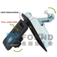 Loquet de compression à levier manuel réglable en alliage de Zinc scellé RV remorque boîte à outils serrure de porte pour RV remorque utilisation Durable