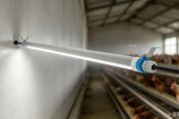 Lampe LED étanche pour l'élevage de volailles en poulailler