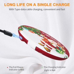 Cầm tay gấp có thể sạc lại LED thắp sáng du lịch 1X 10x Độ phóng đại xách tay Vòng Magnifying nhỏ gọn gương trang điểm cho quà tặng - Product Image 5